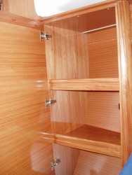 Schrank in der Bugkabine