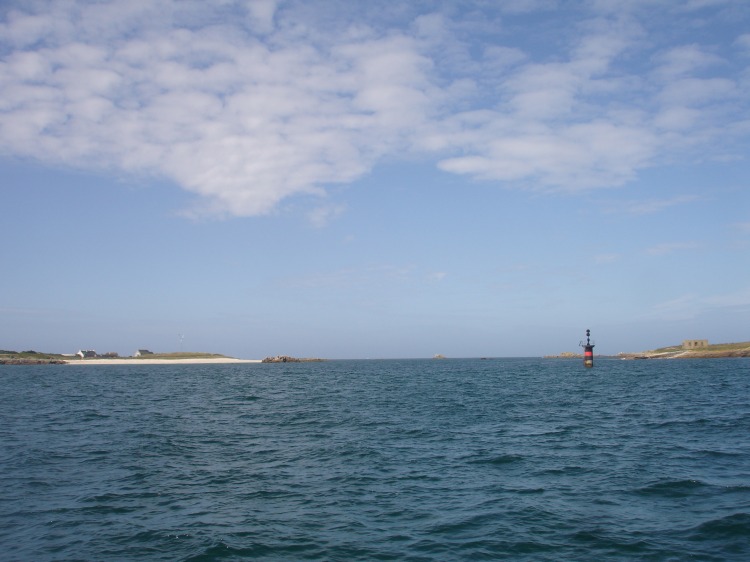 Le passage de la Pie, arriv�e par le Nord