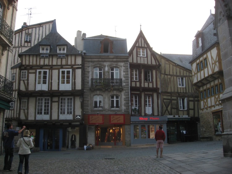 Maisons � Colombage. Vannes est une ville superbe
