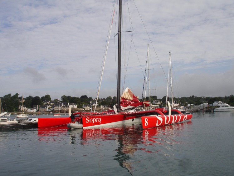 Le Trimaran Sopra, skipp par Antoine Koch